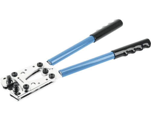 Presă sertizat papuci Högert 6-50 mm² Clește de sertizat cu efect de pârghie și mânere