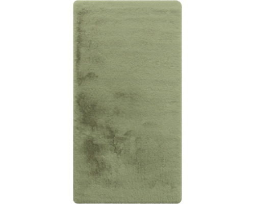 Covor pufos Romance verde salvie 80x150 cm Covor cu fir înalt