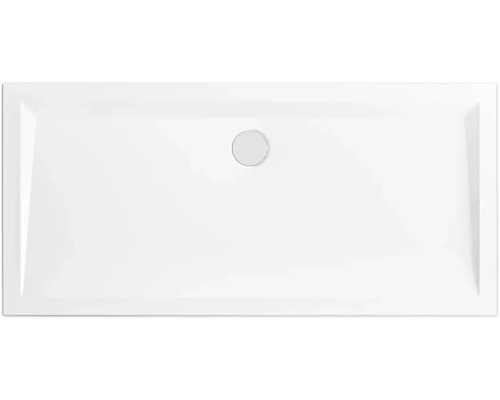 Cădiță duș dreptunghiulară Schulte, 75x160 cm, acril alb, incl. picioare și sifon scurgere Cădiță de duș rectangulară cu scurgere