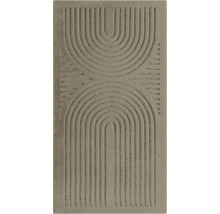 Placă decorativă cu model geometric cu linii