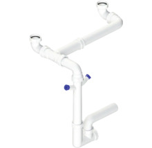 Set de scurgere pentru lavoar dublu