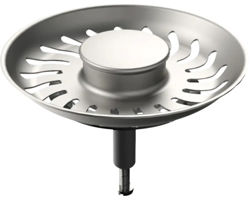 Sită metalică pentru chiuvetă cu dop