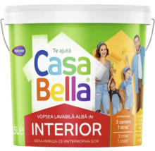 Recipient cu vopsea de interior cu imprimeul Casa Bella