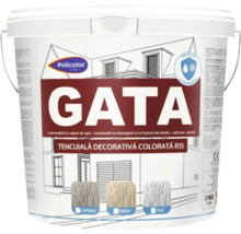Găleată tencuială decorativă colorată Gata R15