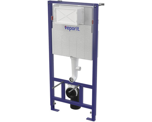 Veporit Element de instalare preperete pentru WC cu rezervor și set de conectare