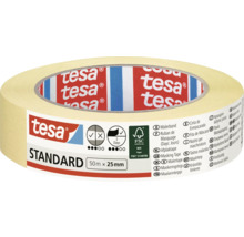 Bandă de mascare standard Tesa, 50 metri x 25 milimetri