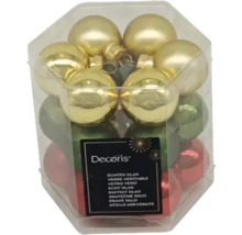 Pachet de globuri de Crăciun din sticlă