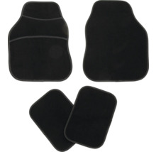 Set de patru covorașe auto negre