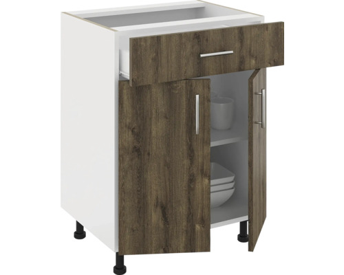 Dulap inferior cu sertar și ușă pentru bucătărie