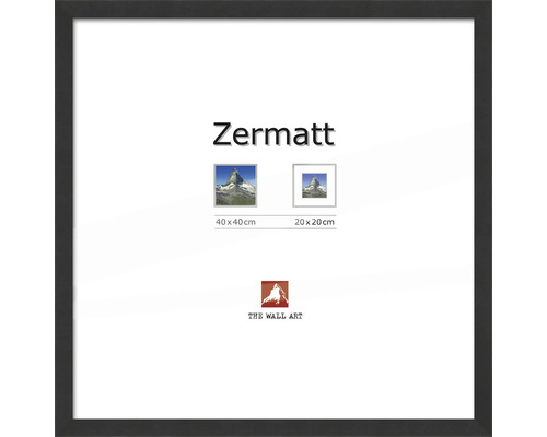 Ramă foto Zermatt cu indicații de dimensiune