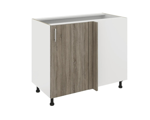 Corp inferior de colț bucătărie 98 cm, 1 ușă, | HORNBACH