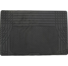 Covoraș universal negru din cauciuc cu motiv de tablă striată