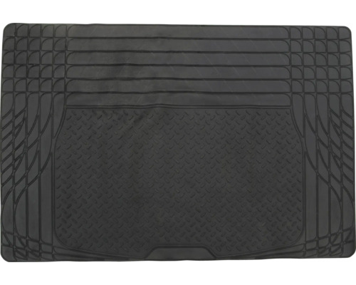 Covoraș universal negru din cauciuc cu motiv de tablă striată