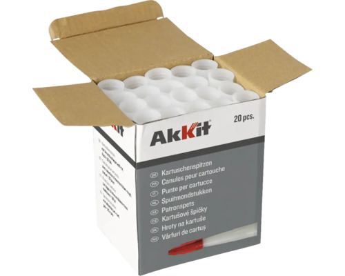 Pachet deschis cu vârfuri de cartușe, 20 bucăți