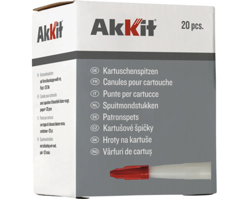 Akkit Vârfuri de cartuș, 20 bucăți