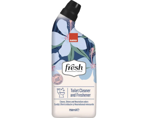 Sano Fresh Home Soluție de curățat toaleta și odorizant, 750ml