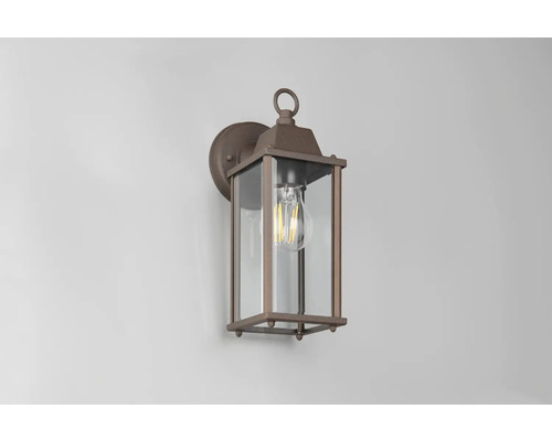 Lumină de perete cu sticlă transparentă pentru exterior