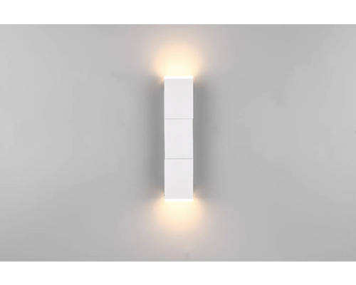 Lampă de perete pătrată din metal