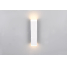 Lumină de perete albă din trei cuburi cu efect de lumină în sus și în jos