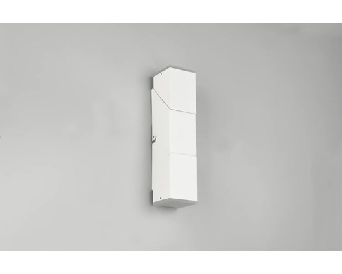 Lumină de perete rectangulară, albă.