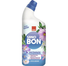 Sano Bon gel de curățare pentru toaletă lotus și orhidee sticlă