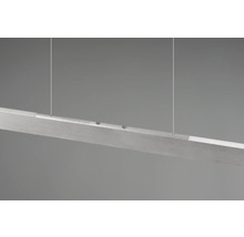 Lampa suspendată cu design liniar și cabluri de suspensie