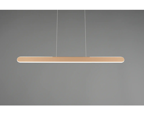 Corp de iluminat suspendat cu LED alungit, cu design minimalist