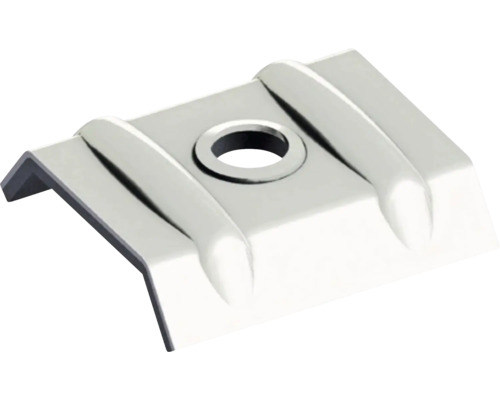 Clemă Esprit fixare policarbonat trapez 20 bucăți Conector de unghi metalic cu alezaj