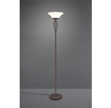 Lampă de podea cu abajur din sticlă pentru interior