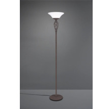 Lampă de podea cu abajur de sticlă pentru interior