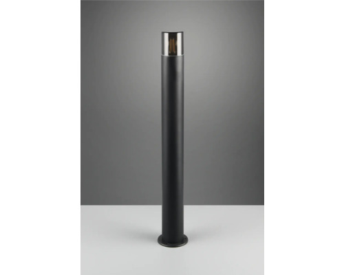 Lumină de cale neagră cu element metalic