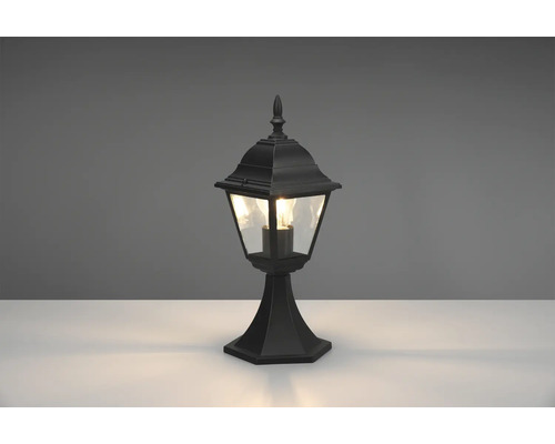 Lumină soclu neagră pentru exterior