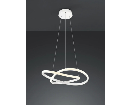 Lumină suspendată LED modernă cu design inelar