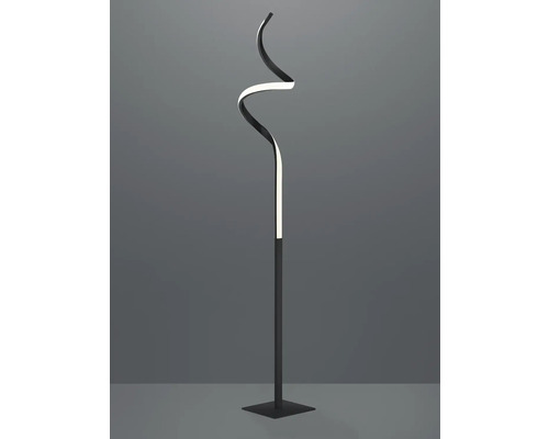 Lampă de podea modernă cu design curbat pe bază pătrată