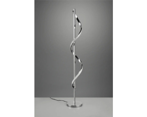 Lampă de podea cu design spiralat din metal