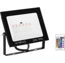 Reflector LED cu 30 wați și grad de protecție IP65, plus telecomandă