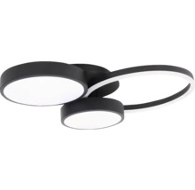 Lumină de plafon cu elemente rotunde și inelare