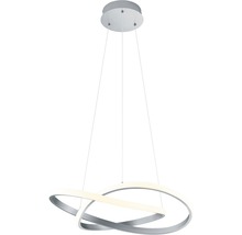 Lumină suspendată LED modernă cu două inele împletite