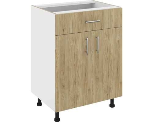 Corp inferior bucătărie Karo 60 cm, 2 uși 1 sertar, | HORNBACH