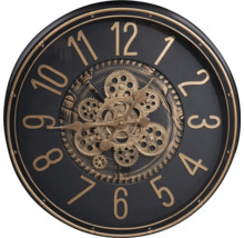 Ceas decorativ de perete cu design de roată dințată