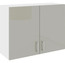 Dulap suspendat cu două uși și mânere