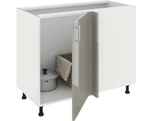 Corp inferior de colț bucătărie Karo 98 cm, 1 ușă, | HORNBACH