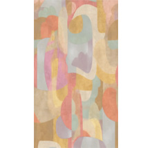 Model abstract cu forme geometrice pentru design de perete