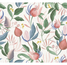 Tapetă cu flori, cu model floral