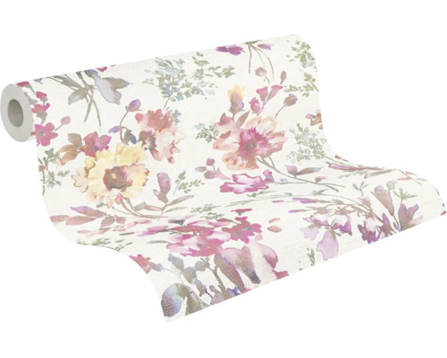 Rola de tapet cu model floral