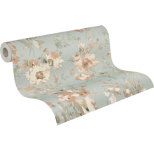 Rola de tapet cu model floral