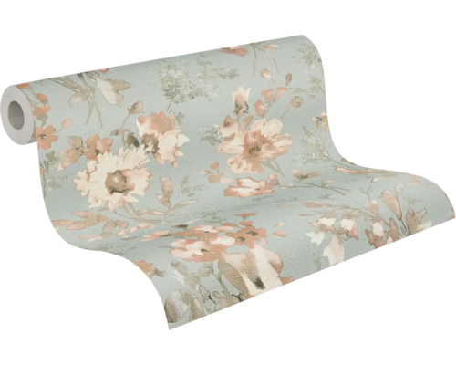 Rola de tapet cu model floral