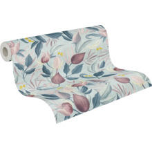 Rola de tapet cu model floral