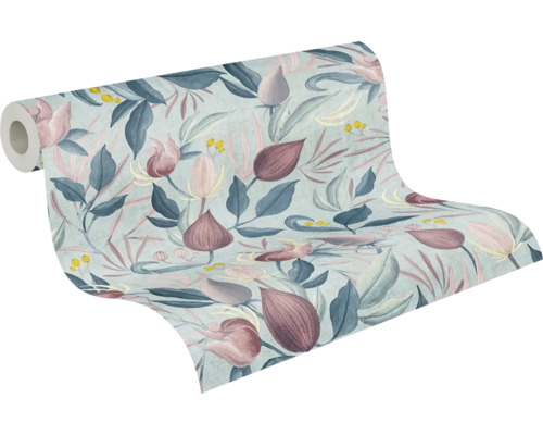 Rola de tapet cu model floral