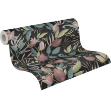 Rola de tapet cu model floral